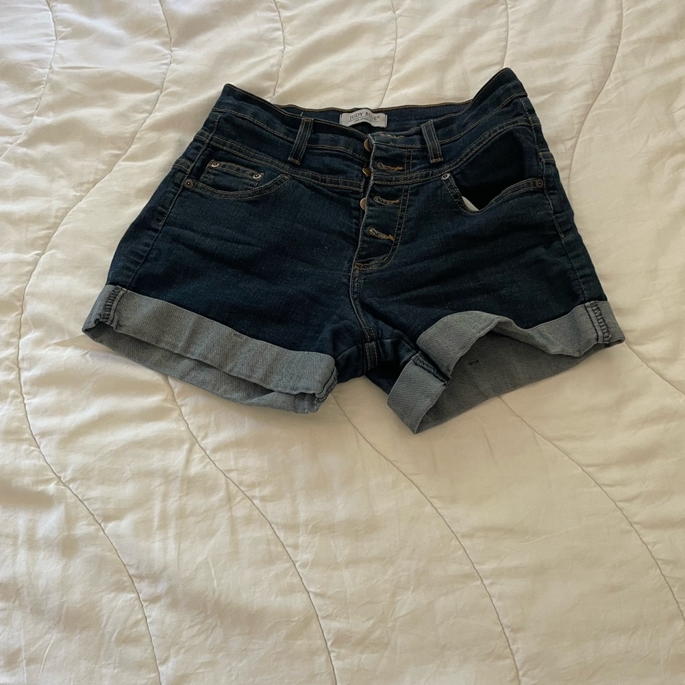 Jean Booty Shorts